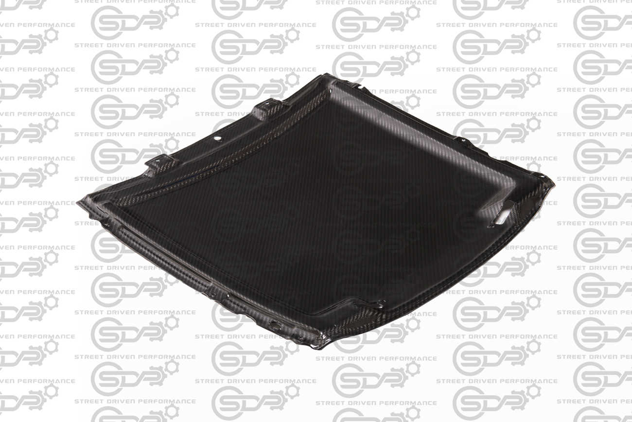 2020-2023 Ford Mustang GT500 | CARBON FIBER/ FORGED CARBON FIBER Front Hood Vent Rain Tray